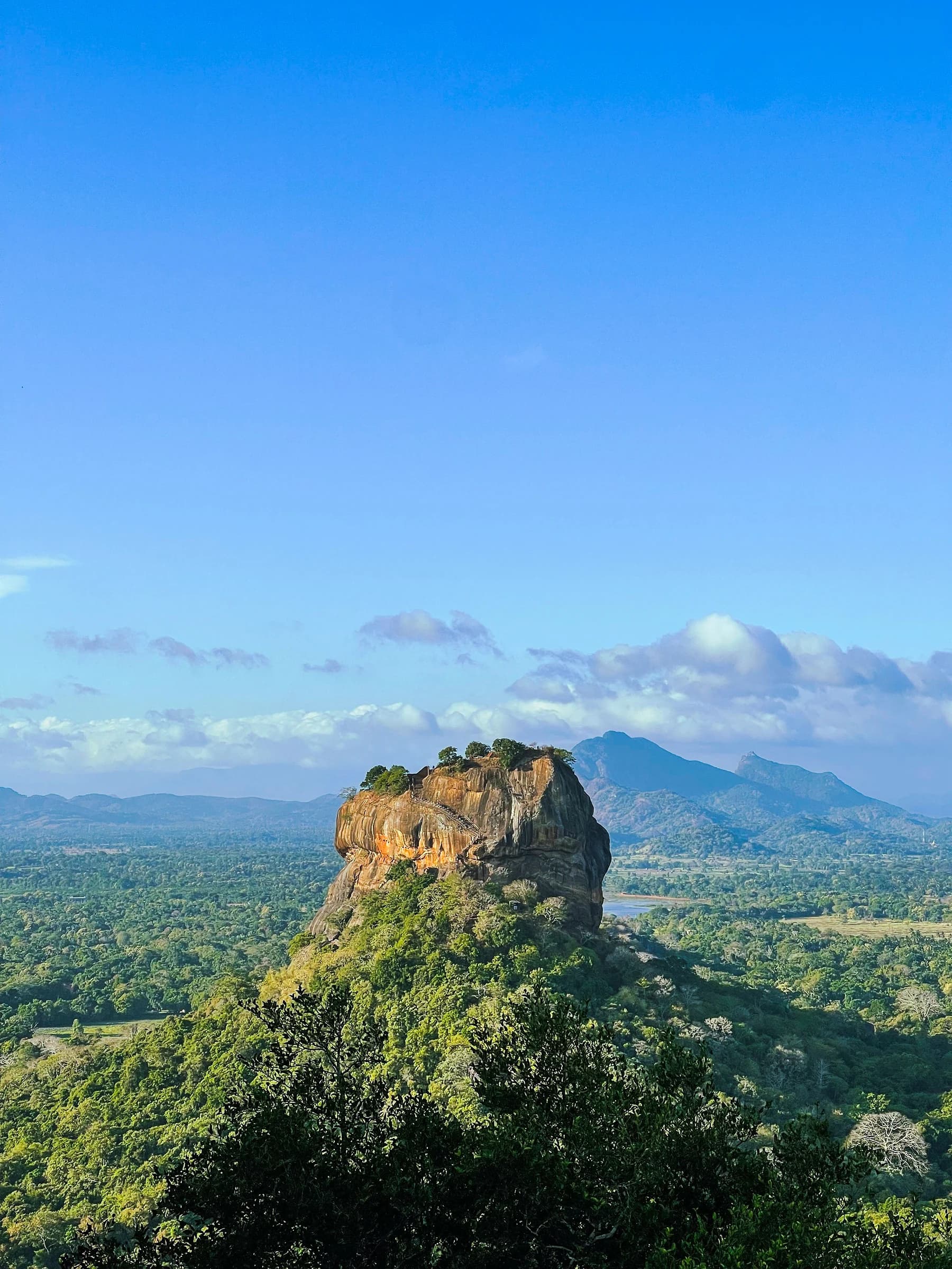 Sigiriya rock fortress in Sri Lanka